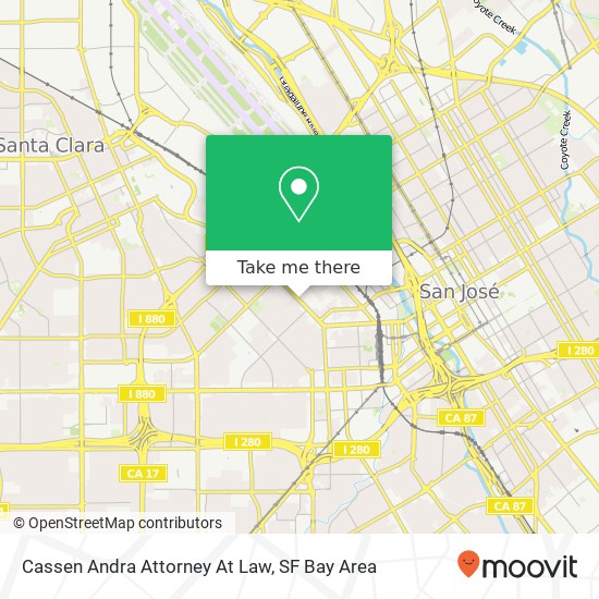 Cassen Andra Attorney At Law map