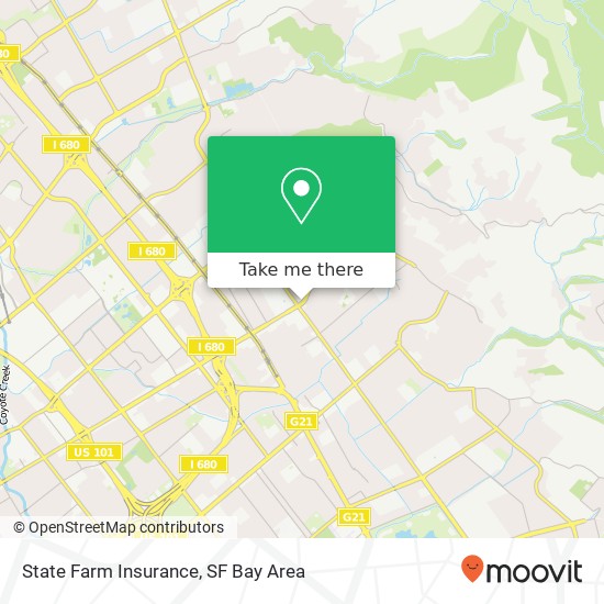 Mapa de State Farm Insurance