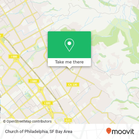 Mapa de Church of Philadelphia