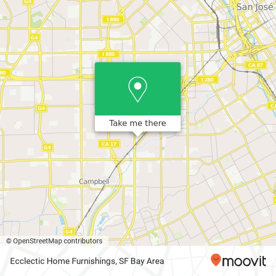 Ecclectic Home Furnishings map