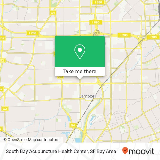 Mapa de South Bay Acupuncture Health Center