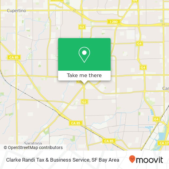 Clarke Randi Tax & Business Service map