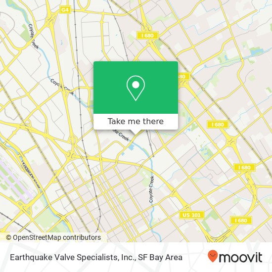 Earthquake Valve Specialists, Inc. map