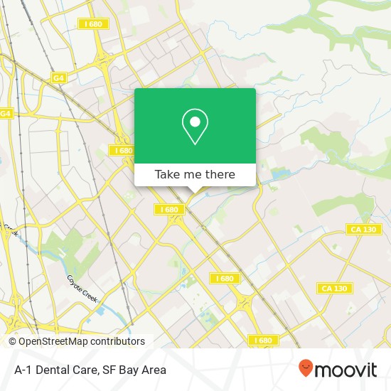 A-1 Dental Care map