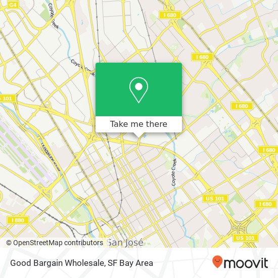 Mapa de Good Bargain Wholesale