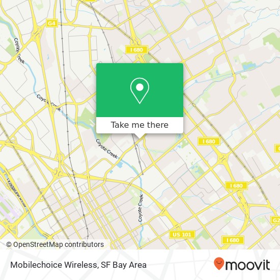 Mapa de Mobilechoice Wireless