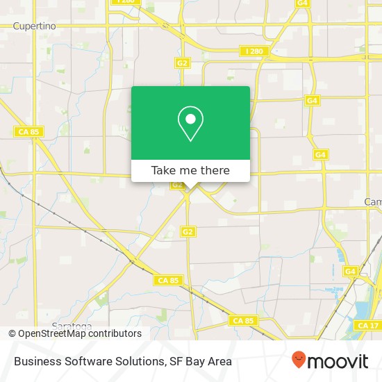 Business Software Solutions map