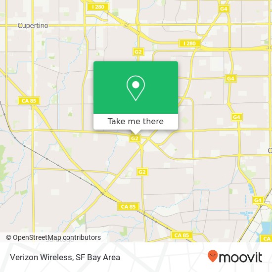 Verizon Wireless map