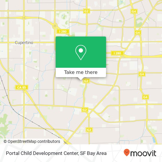 Portal Child Development Center map