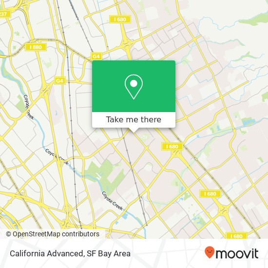 Mapa de California Advanced