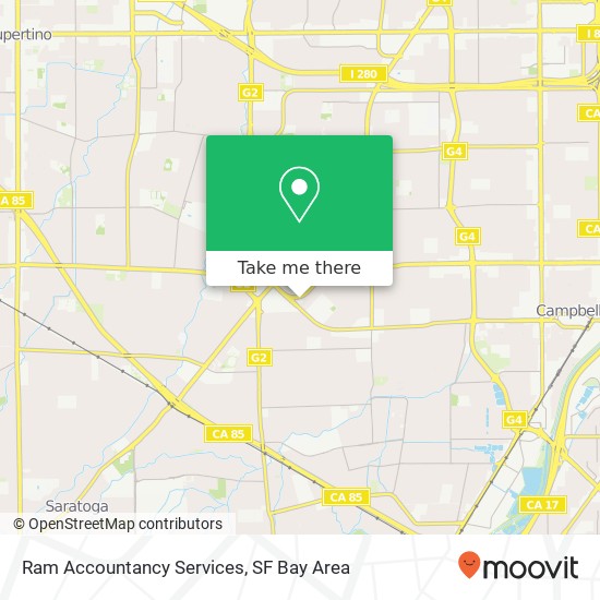 Ram Accountancy Services map