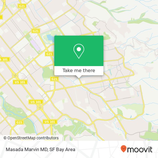 Mapa de Masada Marvin MD
