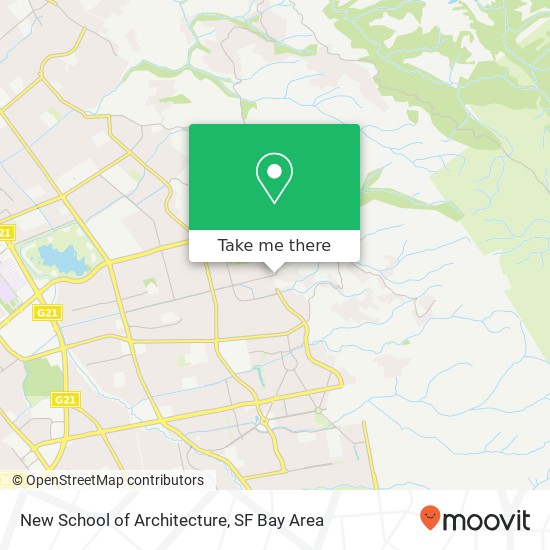 New School of Architecture map