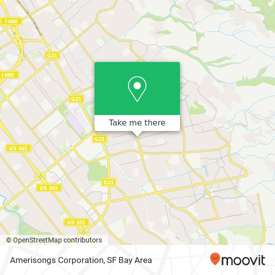 Amerisongs Corporation map