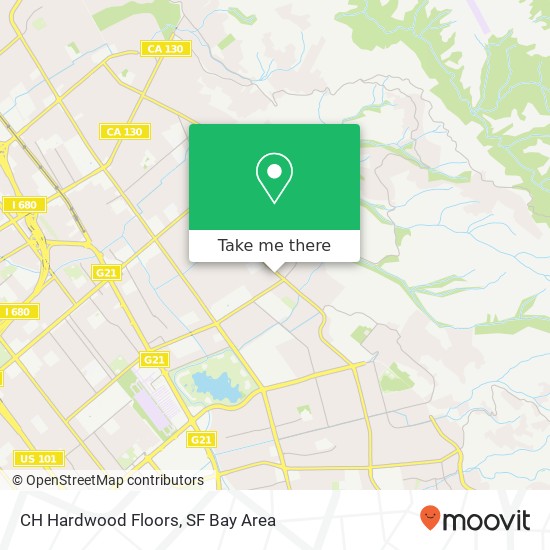 CH Hardwood Floors map