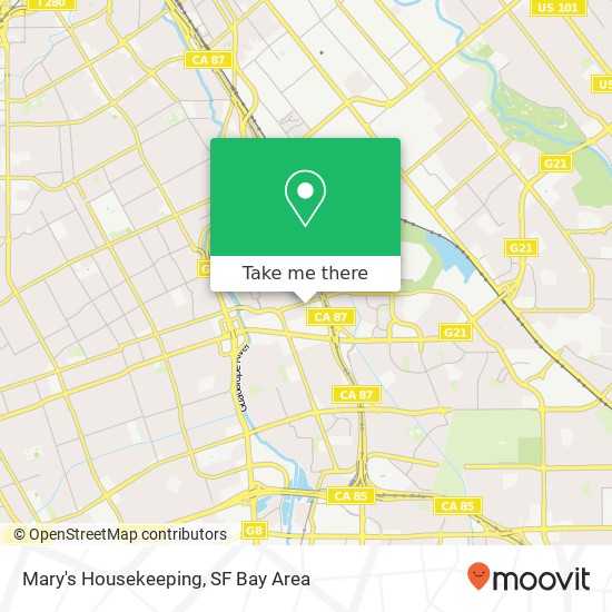 Mary's Housekeeping map