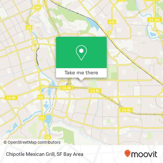 Chipotle Mexican Grill map