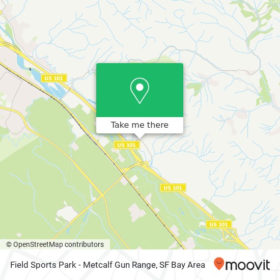 Field Sports Park - Metcalf Gun Range map