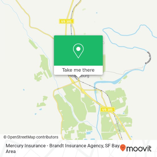 Mercury Insurance - Brandt Insurance Agency map