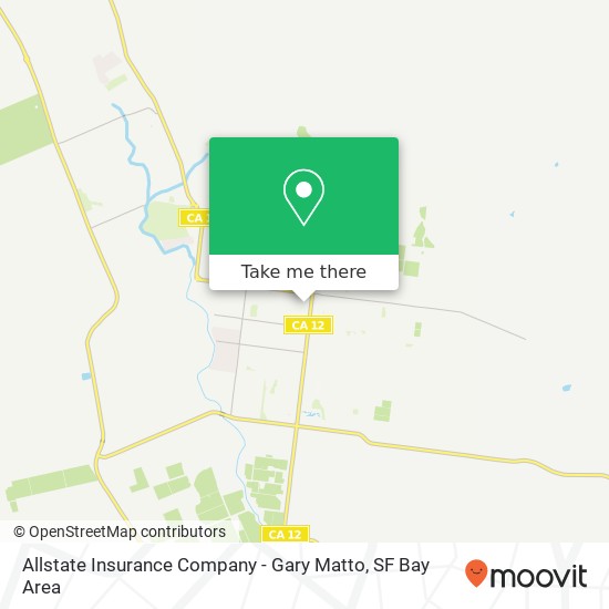 Mapa de Allstate Insurance Company - Gary Matto