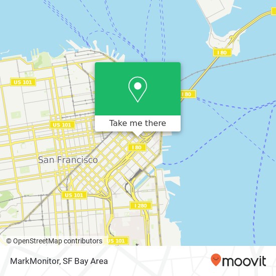 Mapa de MarkMonitor