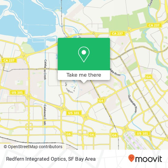 Mapa de Redfern Integrated Optics