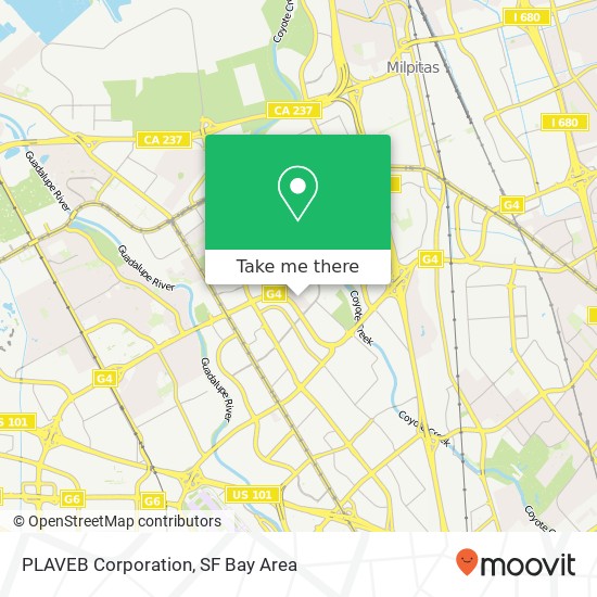 PLAVEB Corporation map