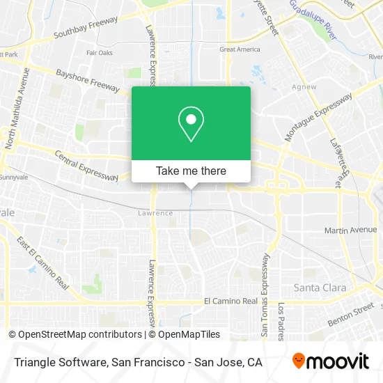 Triangle Software map