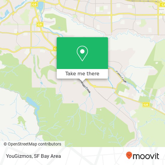 YouGizmos map