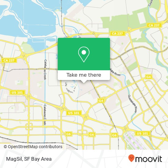 MagSil map