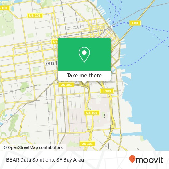 BEAR Data Solutions map