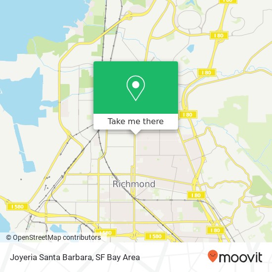 Joyeria Santa Barbara map