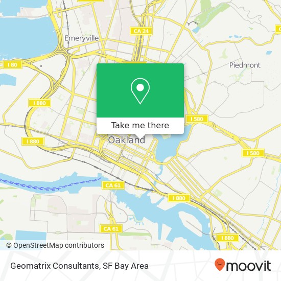 Geomatrix Consultants map