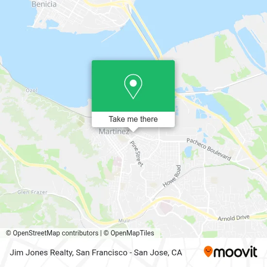 Jim Jones Realty map