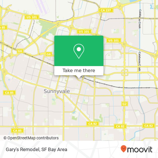 Mapa de Gary's Remodel