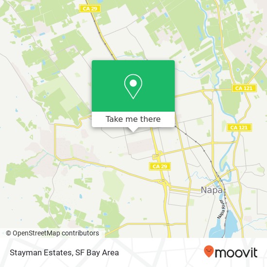 Mapa de Stayman Estates