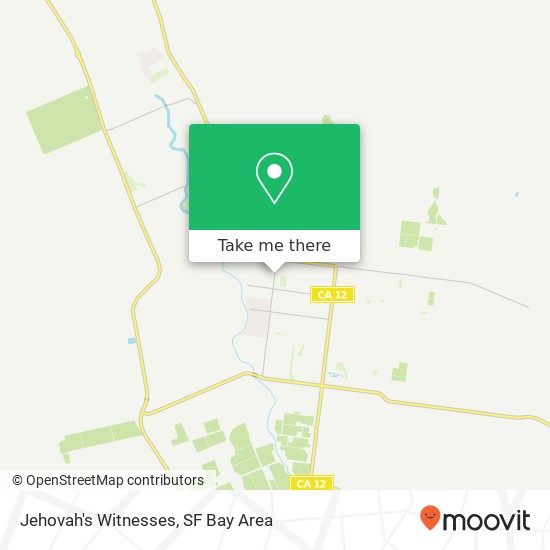 Jehovah's Witnesses map