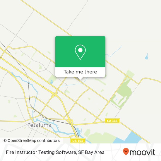 Mapa de Fire Instructor Testing Software