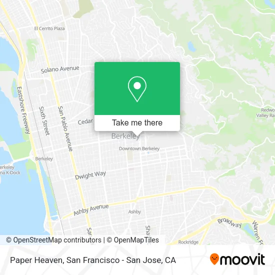Mapa de Paper Heaven