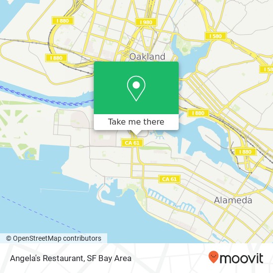 Mapa de Angela's Restaurant