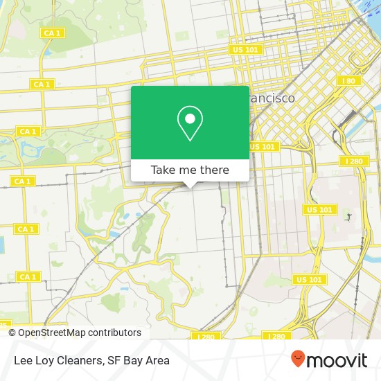 Mapa de Lee Loy Cleaners