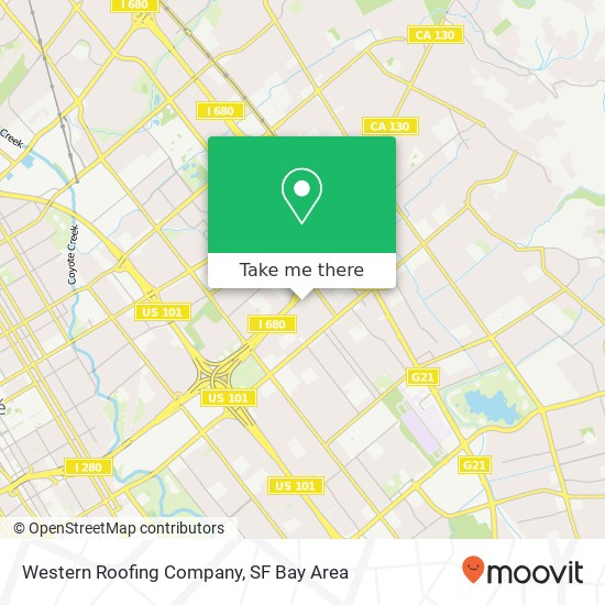 Mapa de Western Roofing Company