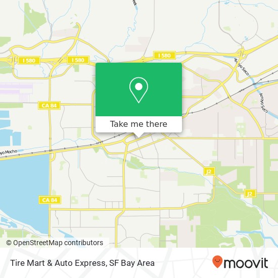 Tire Mart & Auto Express map