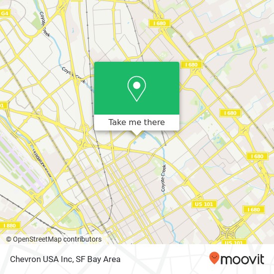 Chevron USA Inc map