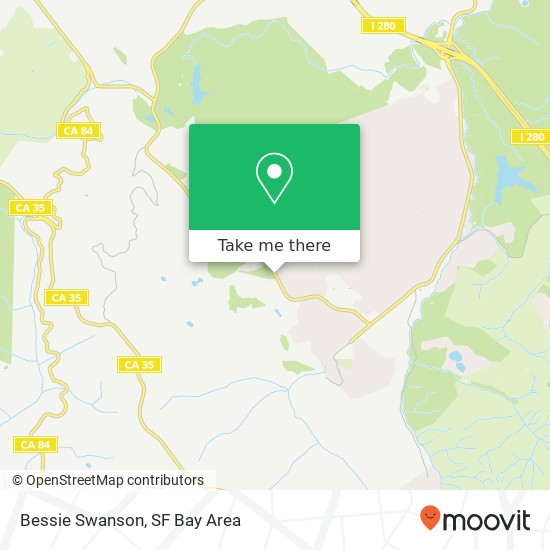 Bessie Swanson map