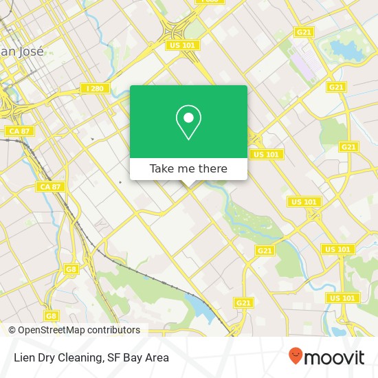 Lien Dry Cleaning map