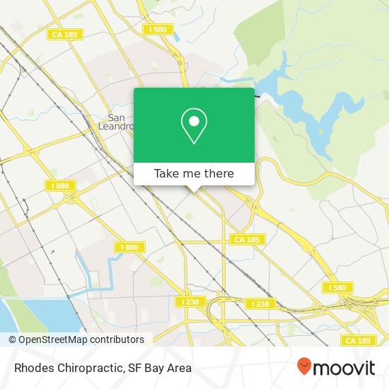 Mapa de Rhodes Chiropractic