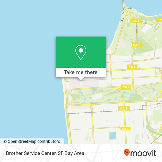 Brother Service Center map
