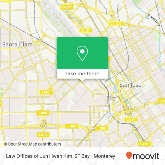 Law Offices of Jun Hwan Kim map