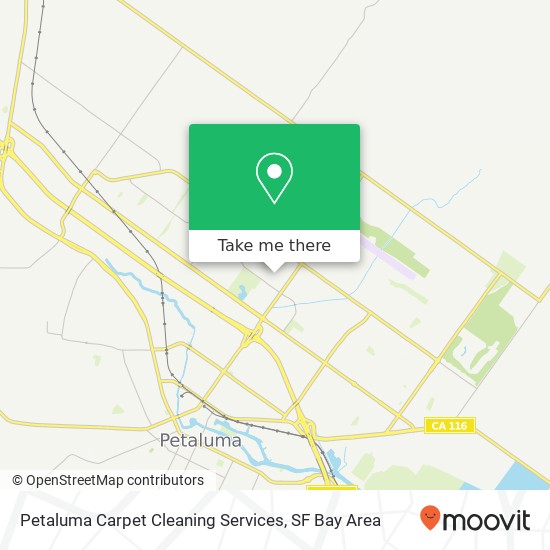 Mapa de Petaluma Carpet Cleaning Services